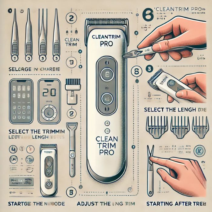 Step-by-step Guide To Using Cleantrim Pro