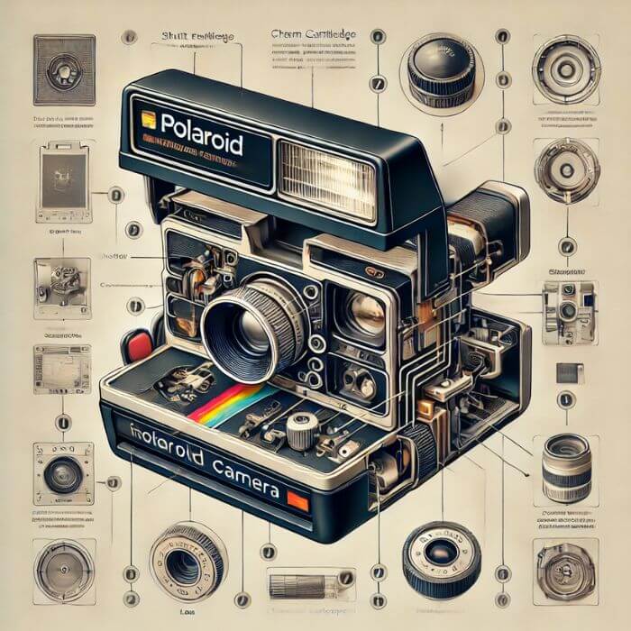 Peeking Inside A Polaroid Camera